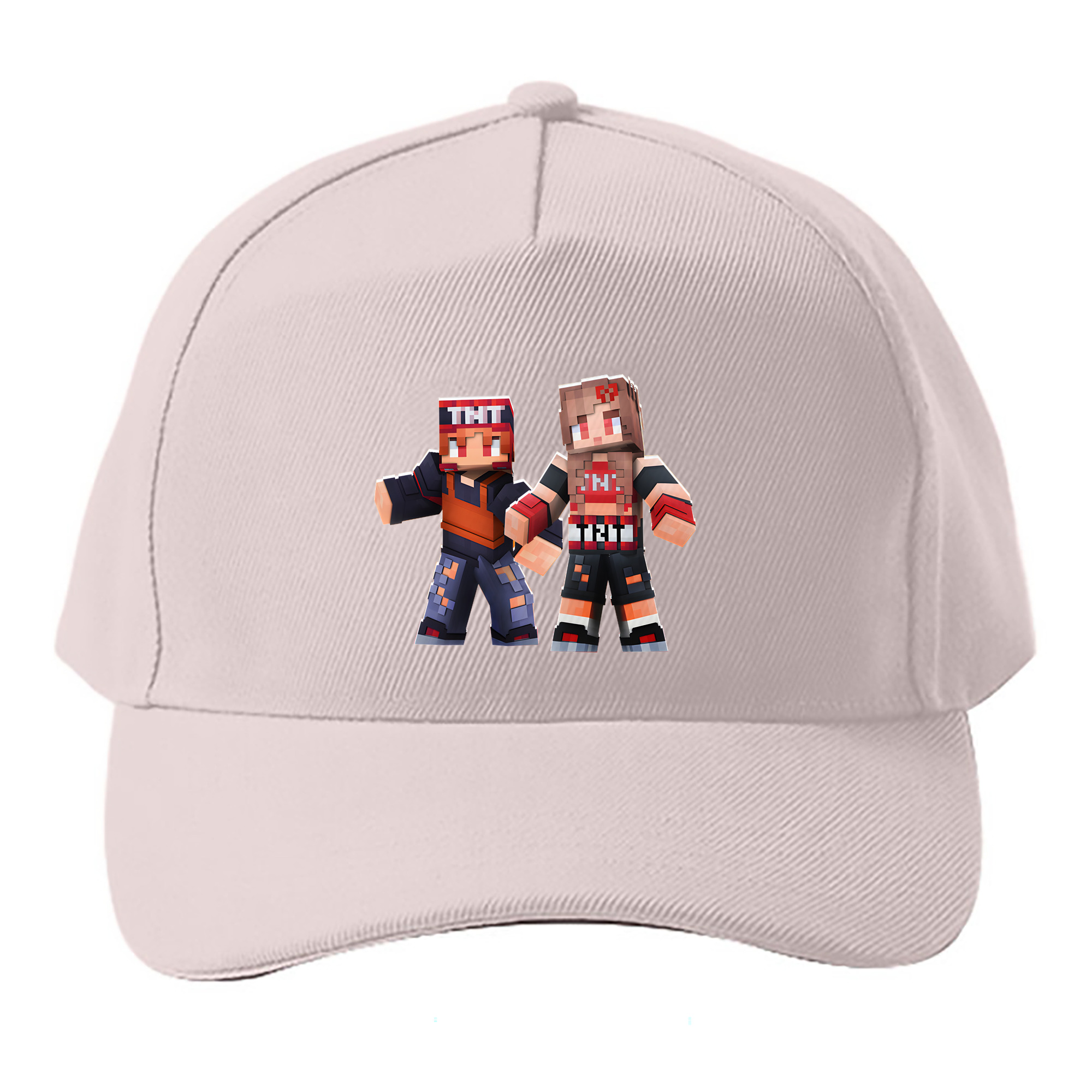 （画像用） マインクラフト ブロックの世界 Minecraft MC Block world ベースボールキャップ 綿100％ 男女兼用 帽子 スポーツ